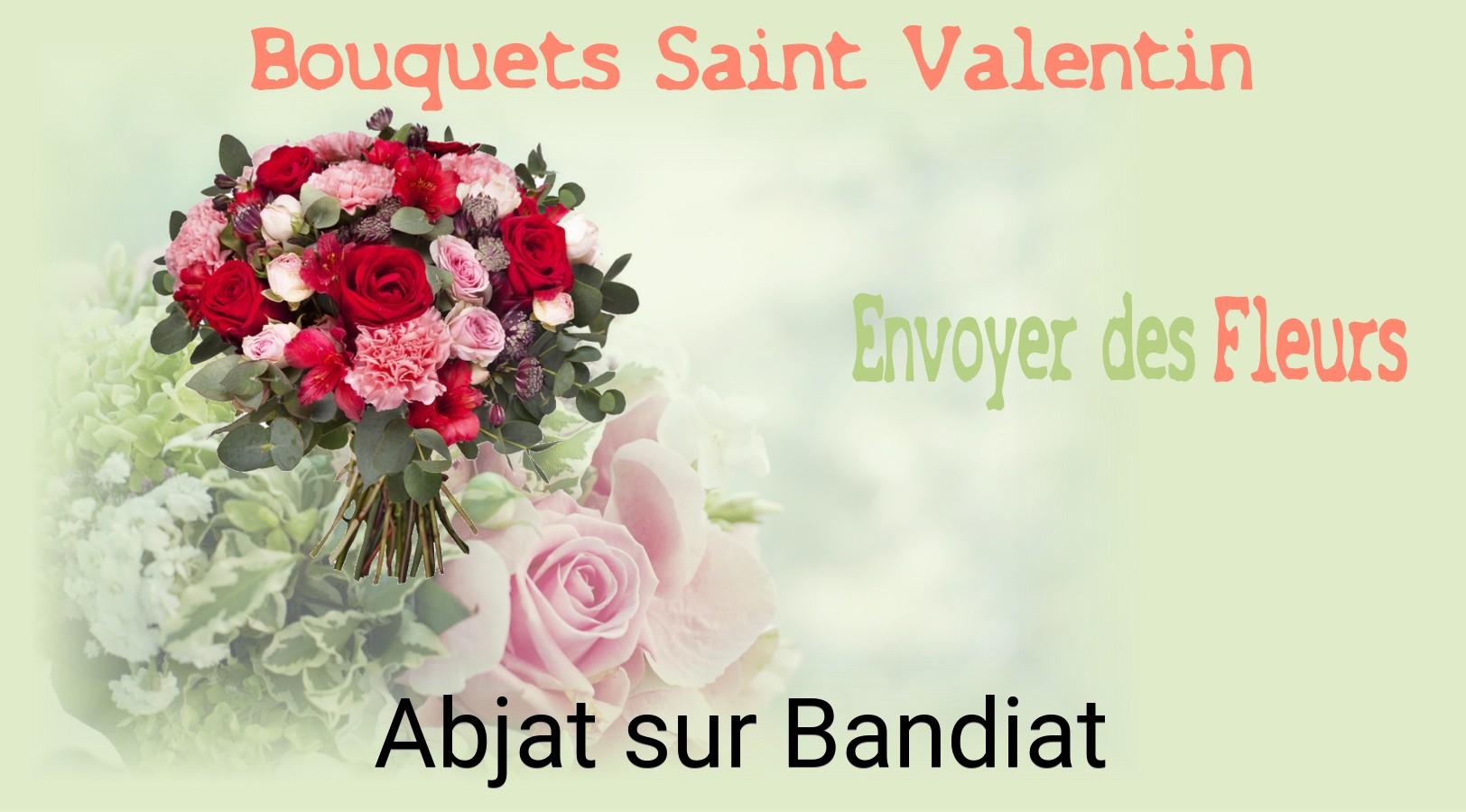Roses de Saint-Valentin livrées à Abjat-sur-Bandiat